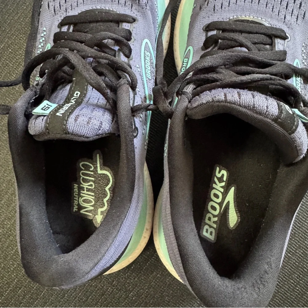 ⚡️$ Brooks Glycerin 19 Blue Women Running Shoes US 7.5 Style 1203431B473
